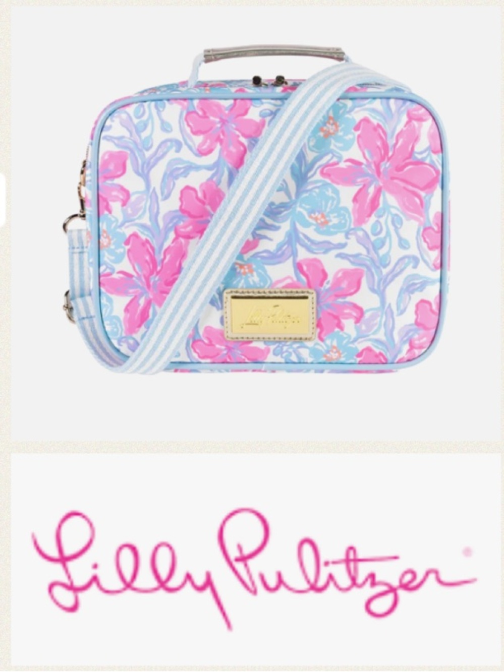 Lilly Pulitzer Lunch Bag, Beachside Haven